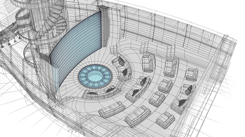 Illustration for article titled A New Obscene Superyacht Is Getting Its Own Private IMAX Theater
